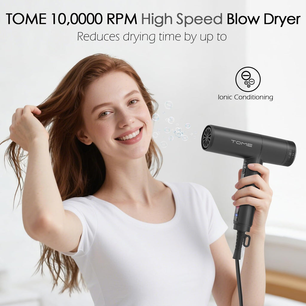 1875W Ionic Hair Dryer with 3 Attachments N578608