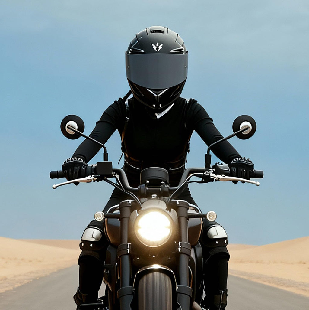Motorcycle Full Face Helmet with Dual Visor T771