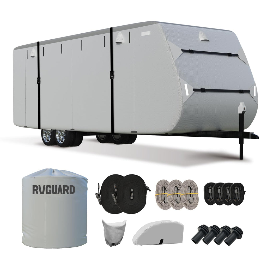 Grey 27'-30' RV Travel Trailer Cover P386