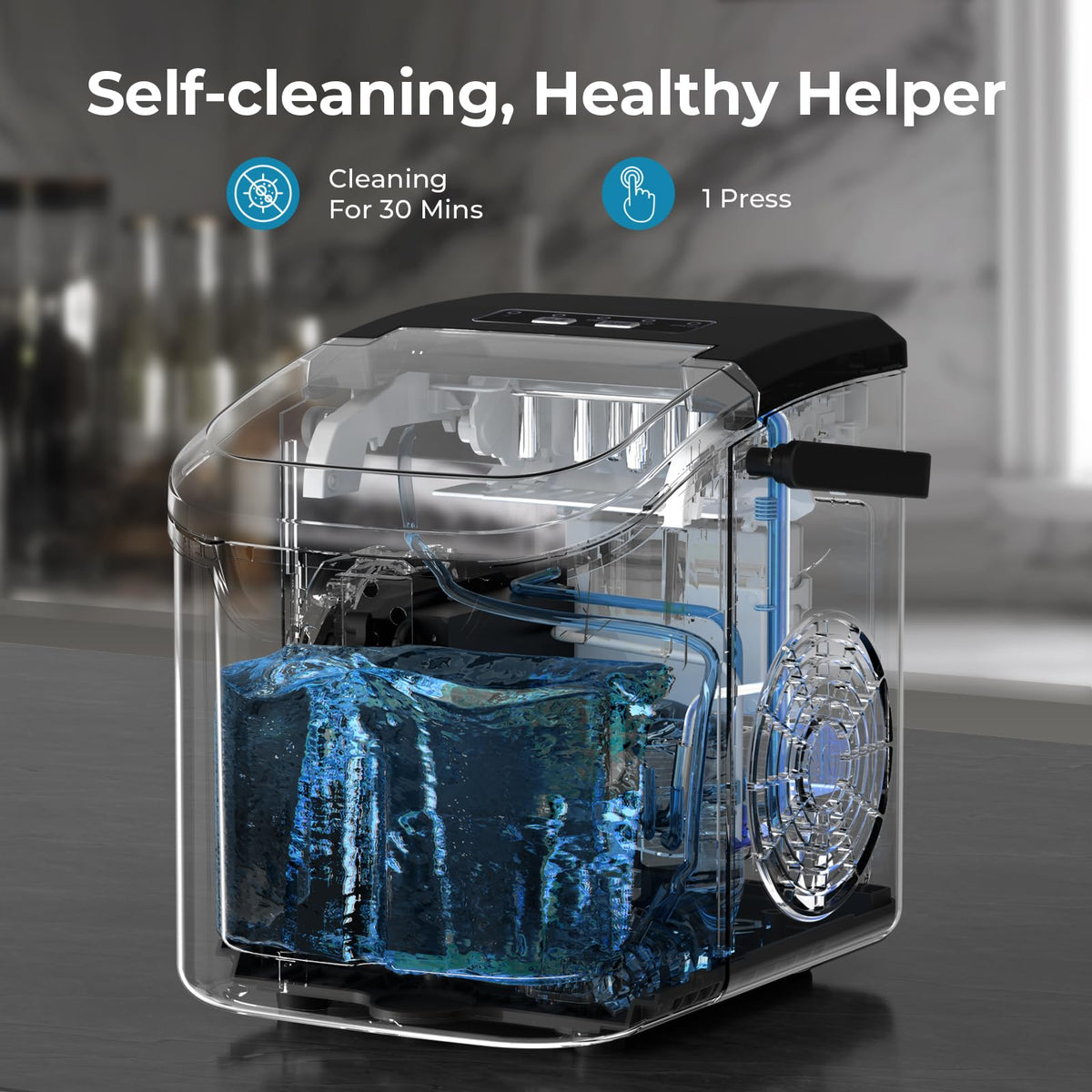 Countertop Ice Maker Machine 26Lbs/Day D54720