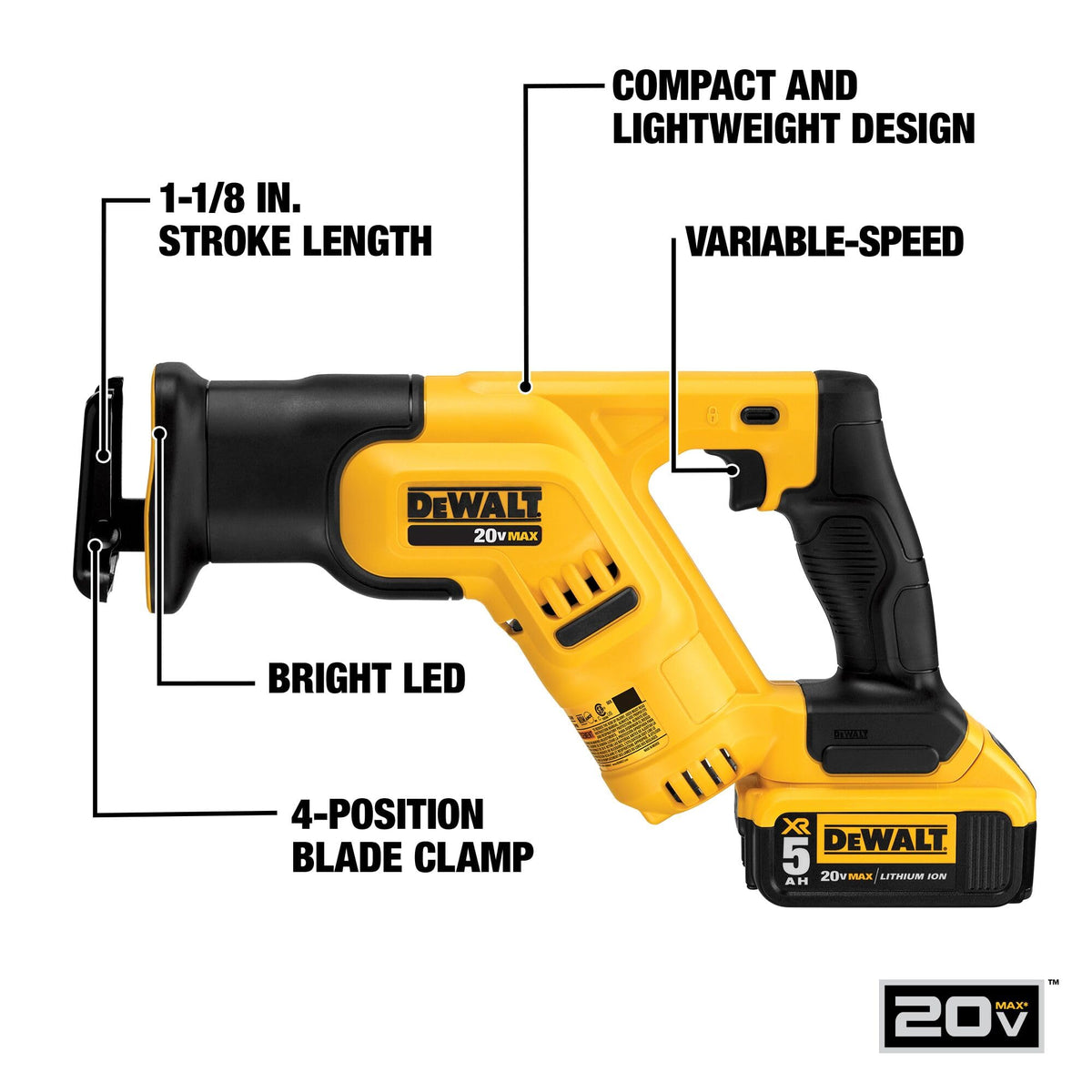 Cordless Reciprocating Saw Kit J91724