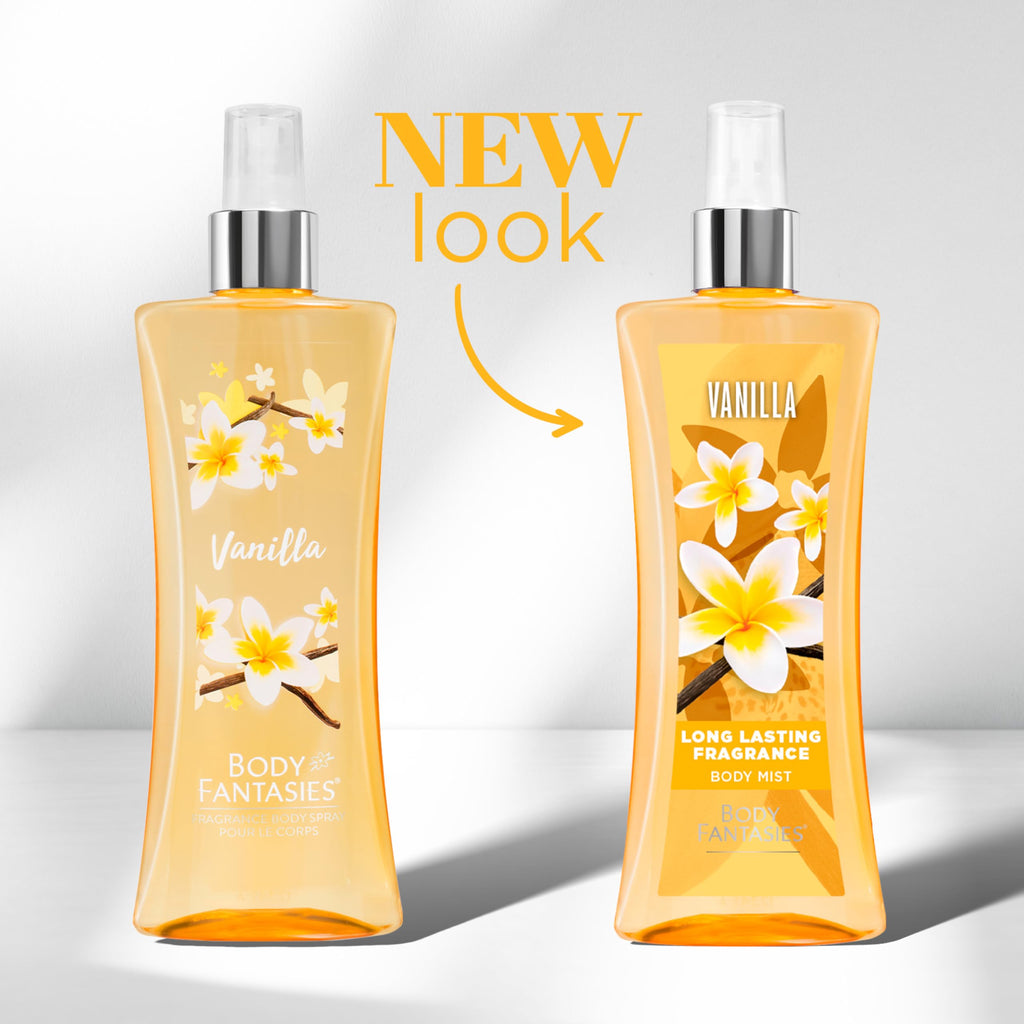 Vanilla Body Spray 8 fl oz (Pack of 2) K30595