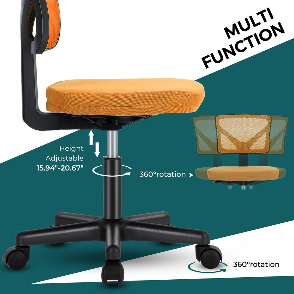 Armless Mesh Office Chairs I277