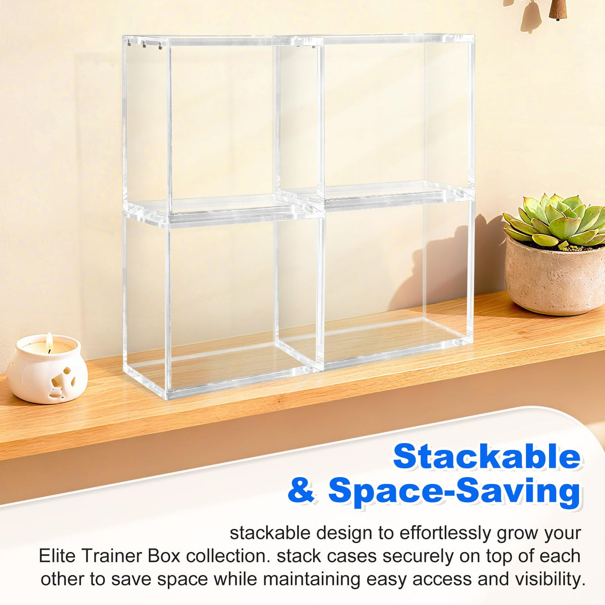 8mm Acrylic Display Case with Magnets S529969