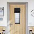 Black Classroom Door Window Cover K29760