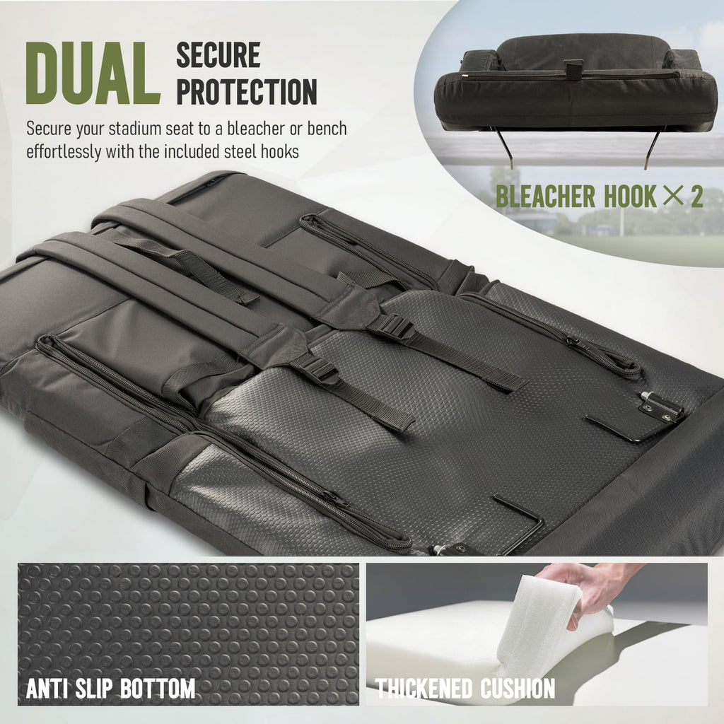 Stadium Seat with Back Support and Armrests Q223