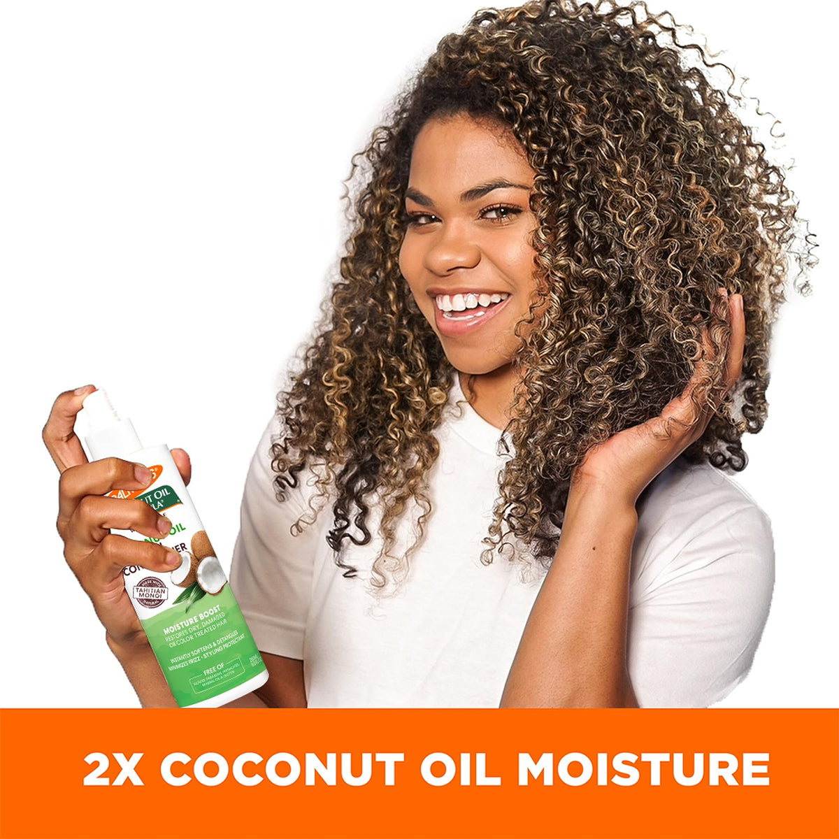 Coconut Oil Leave-In Conditioner Spray 8.5 Oz D456