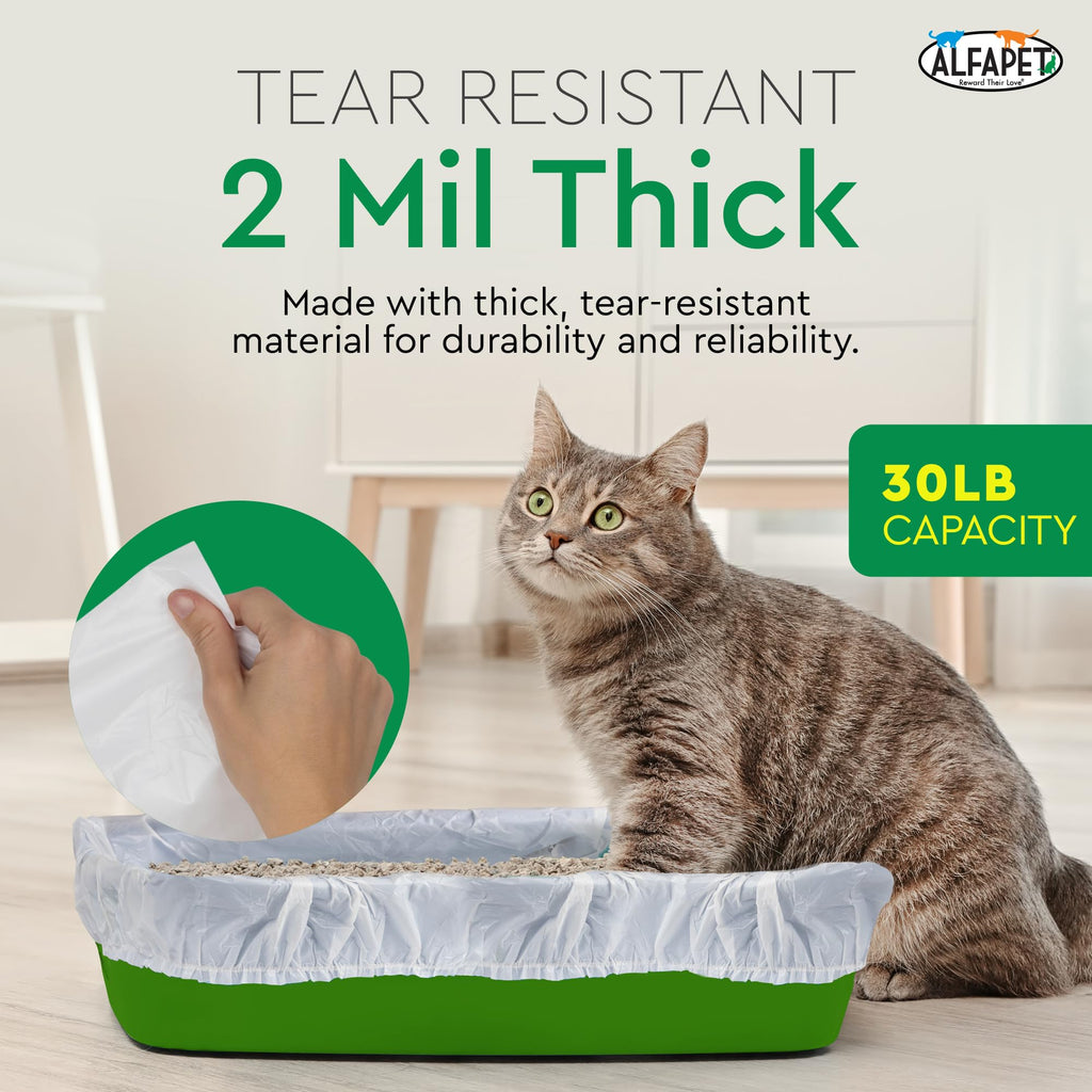 Heavy Duty 52 Pack Litter Box Liners M3358