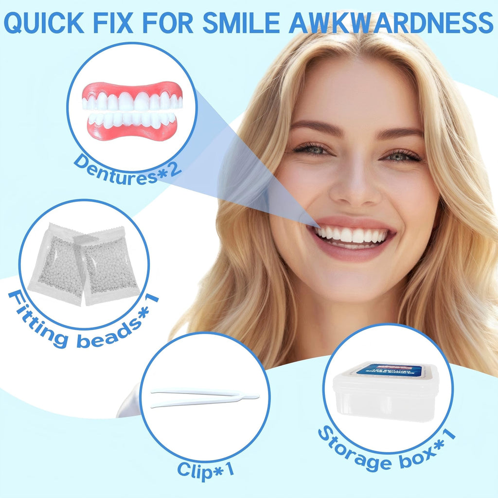 Moldable False Teeth Kit with Upper & Lower Set H27030