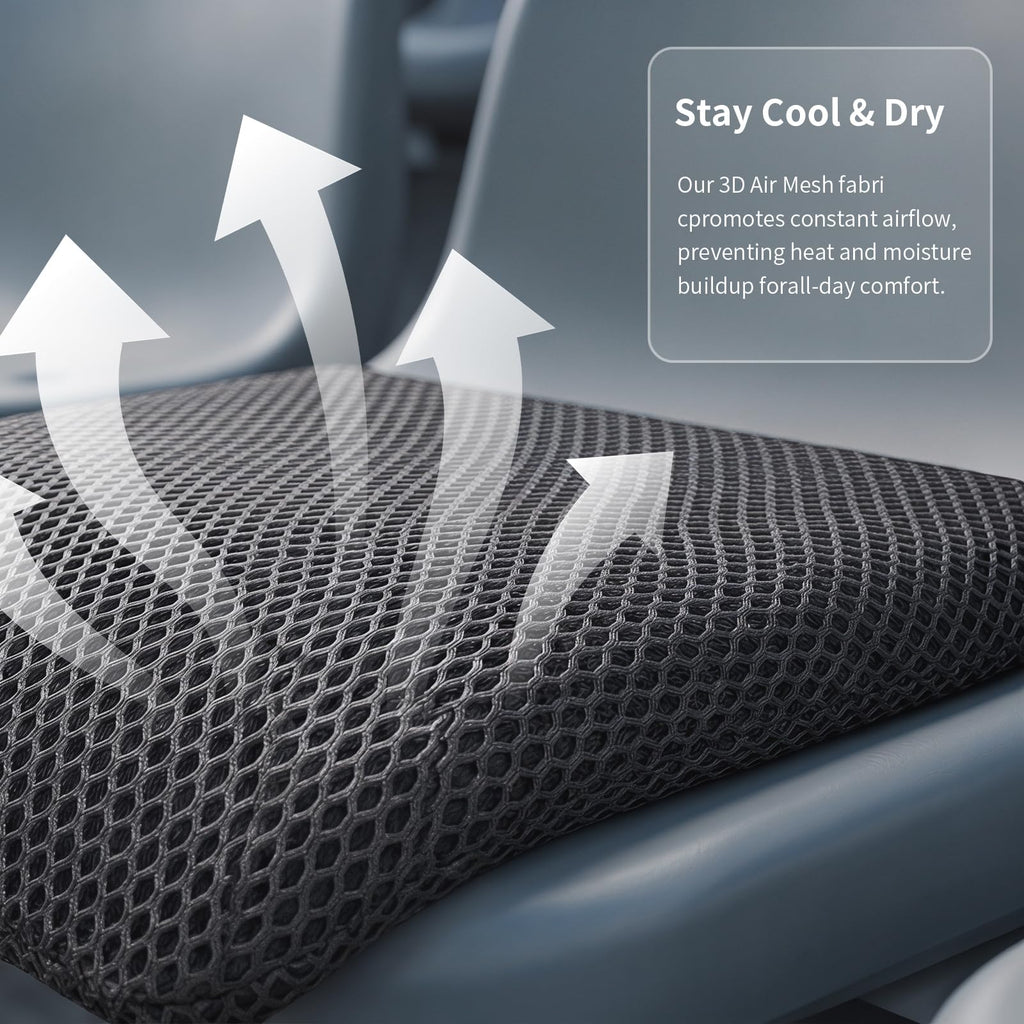 Portable Extra Thick Stadium Seat Cushion 2 Pack Gray M487