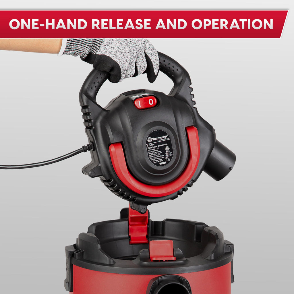 6 Gal Wet/Dry Vac with Detachable Blower R462