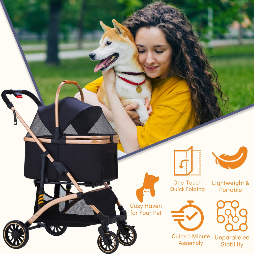 Pet Stroller for Small Dogs Cats B251799