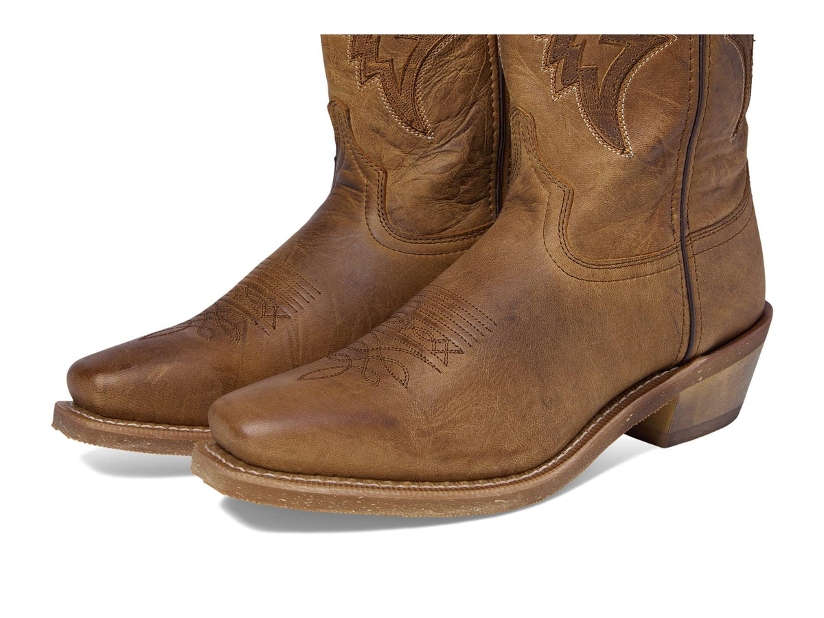 Brown Mid Calf Pull On Boots I85064