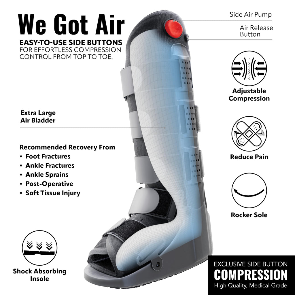 Fracture Boot Ankle Brace Large F38147