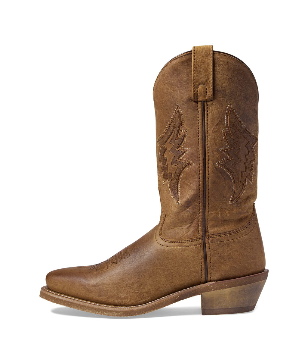 Brown Mid Calf Pull On Boots I85064