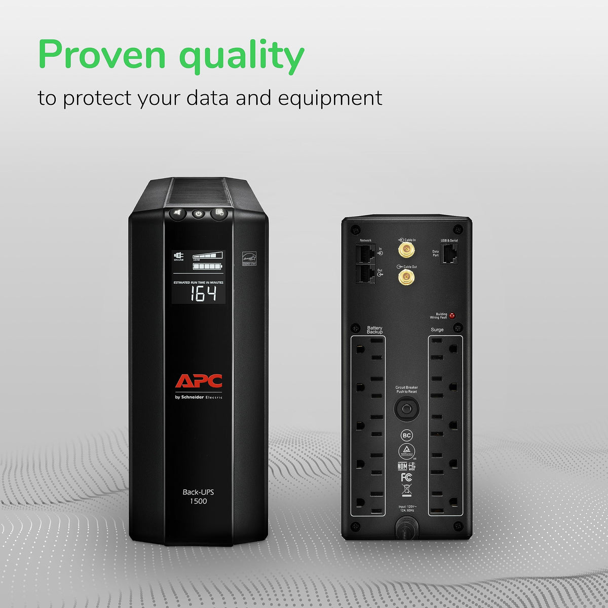 UPS Battery Backup & Surge Protector L32203