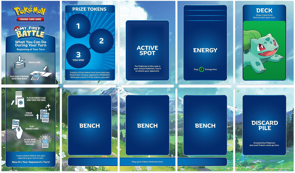 Pokémon TCG 2 Ready-to-Play mini Decks & Accessories N2537