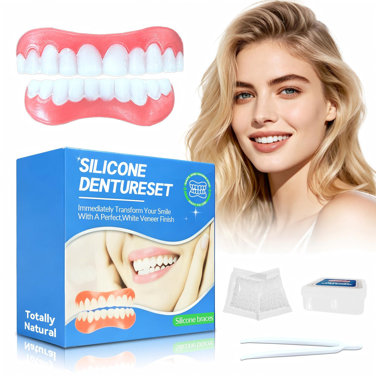 Moldable False Teeth Kit with Upper & Lower Set H27030