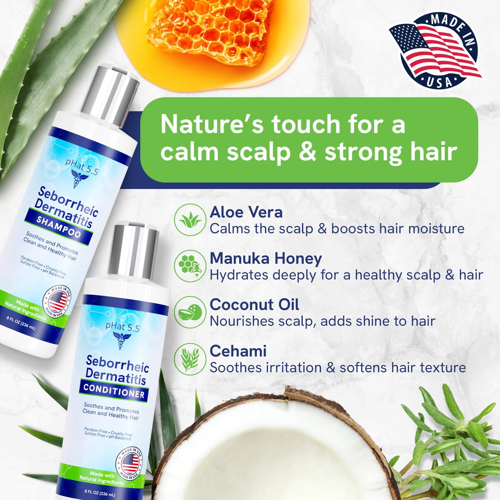 Sulfate Free Shampoo and Conditioner Set 8 oz P437