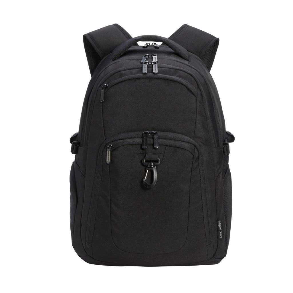 Black Water Resistant Laptop Backpack T96296