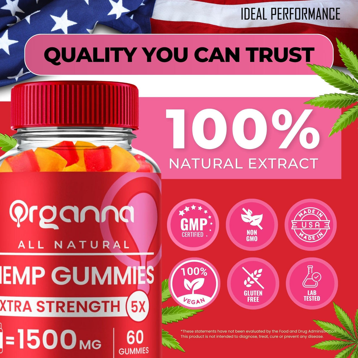 All Natural Full Spectrum Gummies 3 Pack Y2742