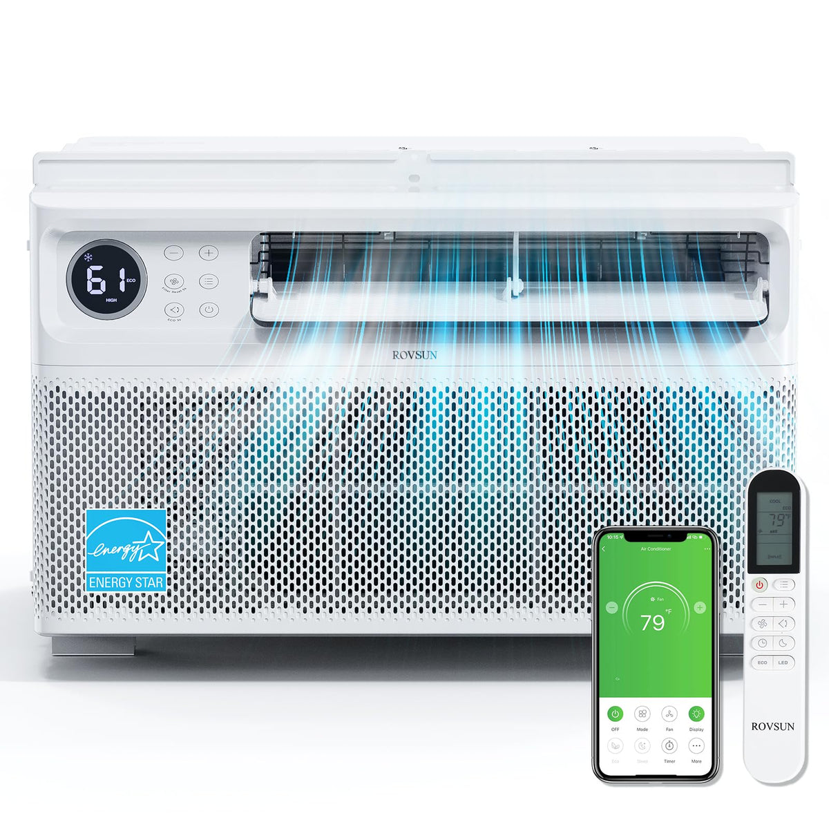 12000 BTU Inverter Window Air Conditioner with WIFI G90081