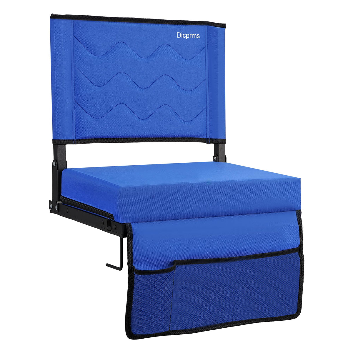 Blue Padded Folding Stadium Seats with Back Support S545877
