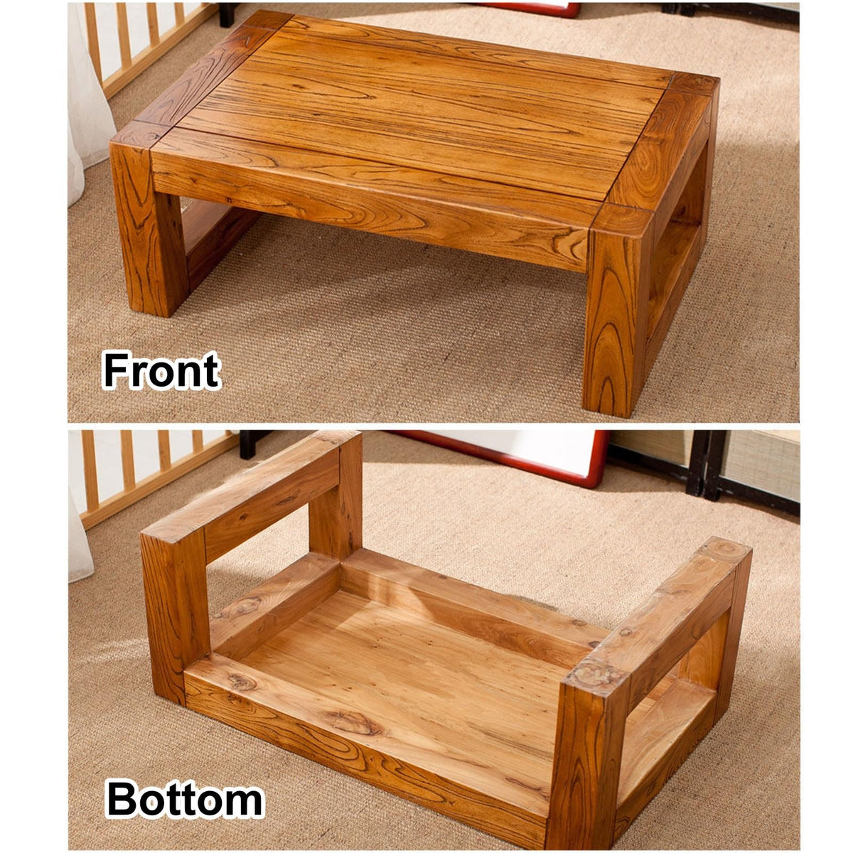 Square Wood Coffee Table B68403