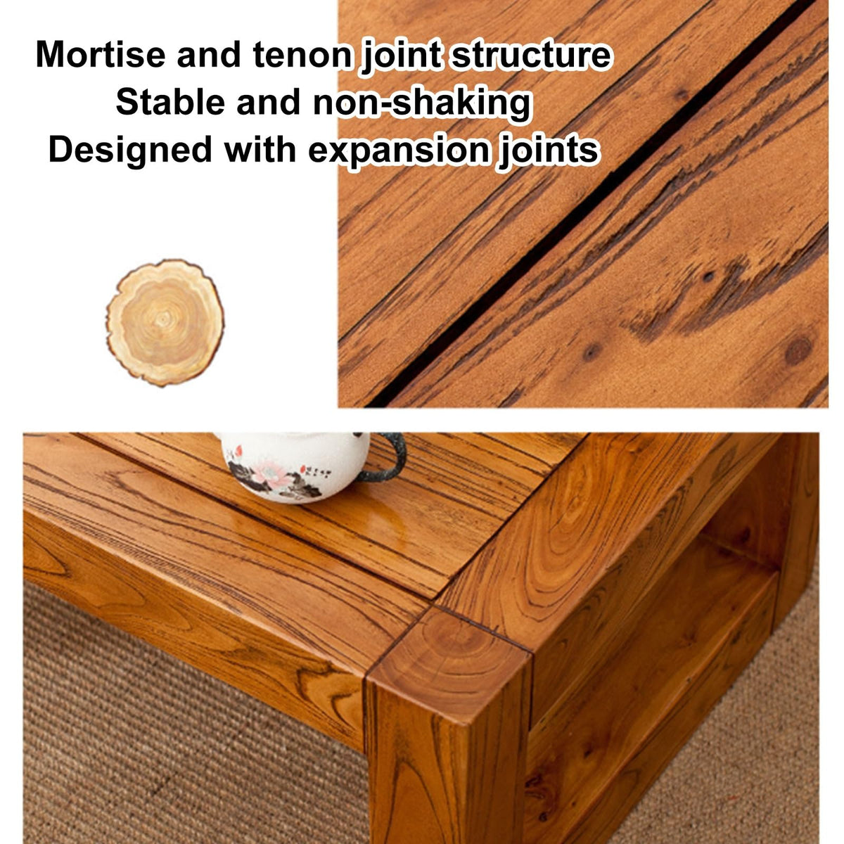 Square Wood Coffee Table B68403