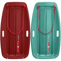 Plastic Snow Sled with Pull Rope K8332