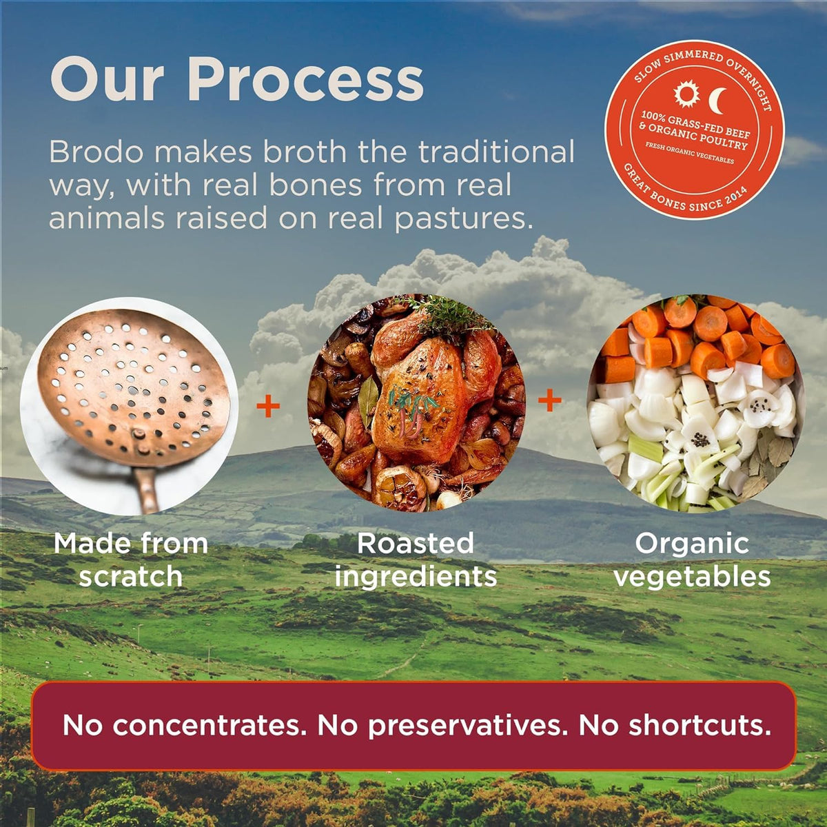 Bone Broth Single-Serve and 25 oz Classic Packs M338