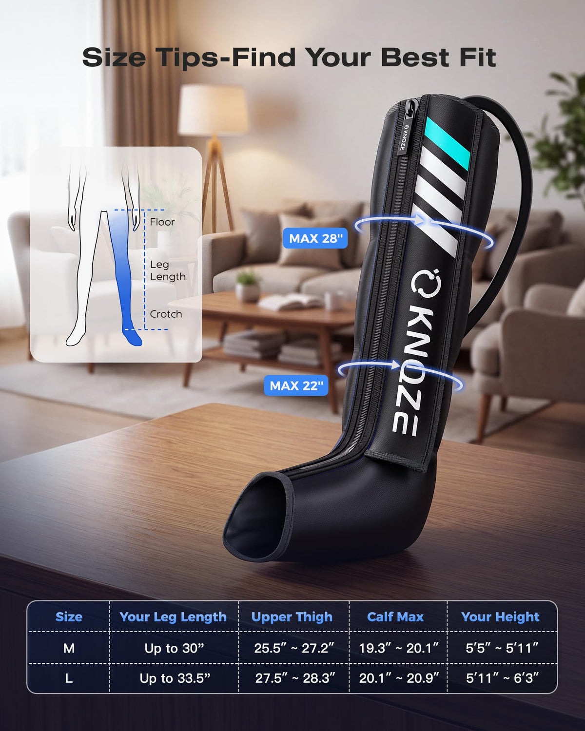 Full Leg Compression Massager P48573