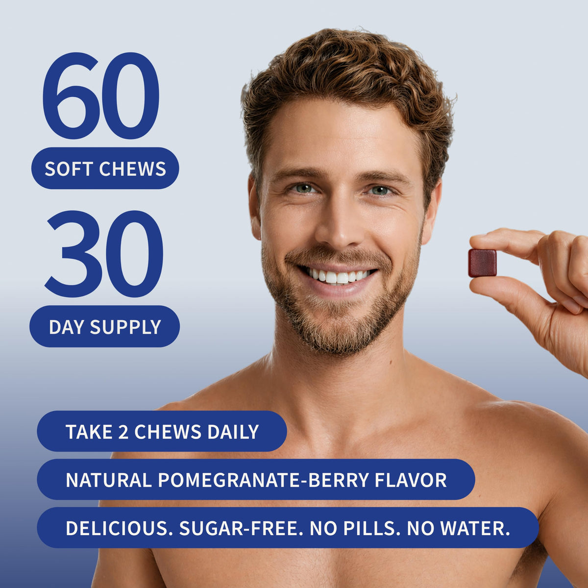 Peach Beets Gummies + Prostate Soft Chews Y778573