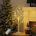 144 LED Birch Tree Lights with Remote Control E3882