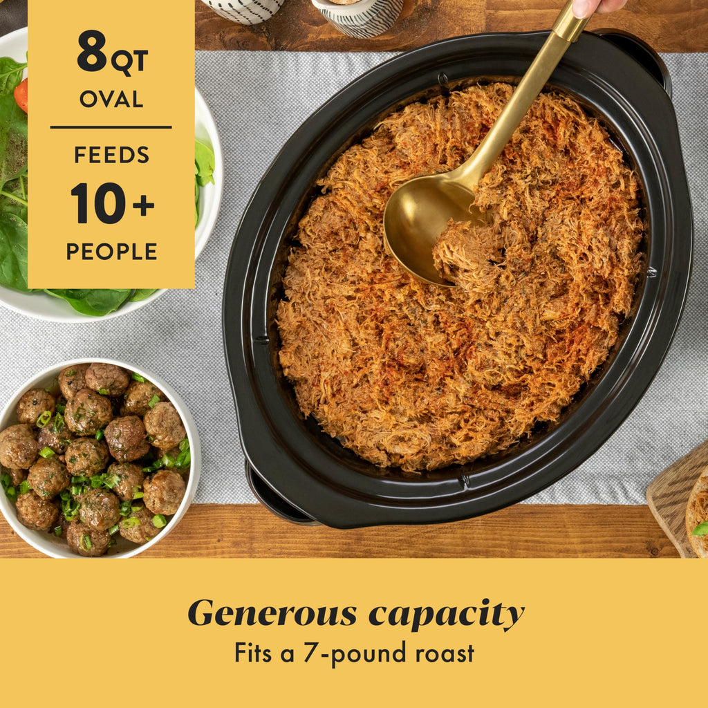 8-Quart Programmable Slow Cooker H25545