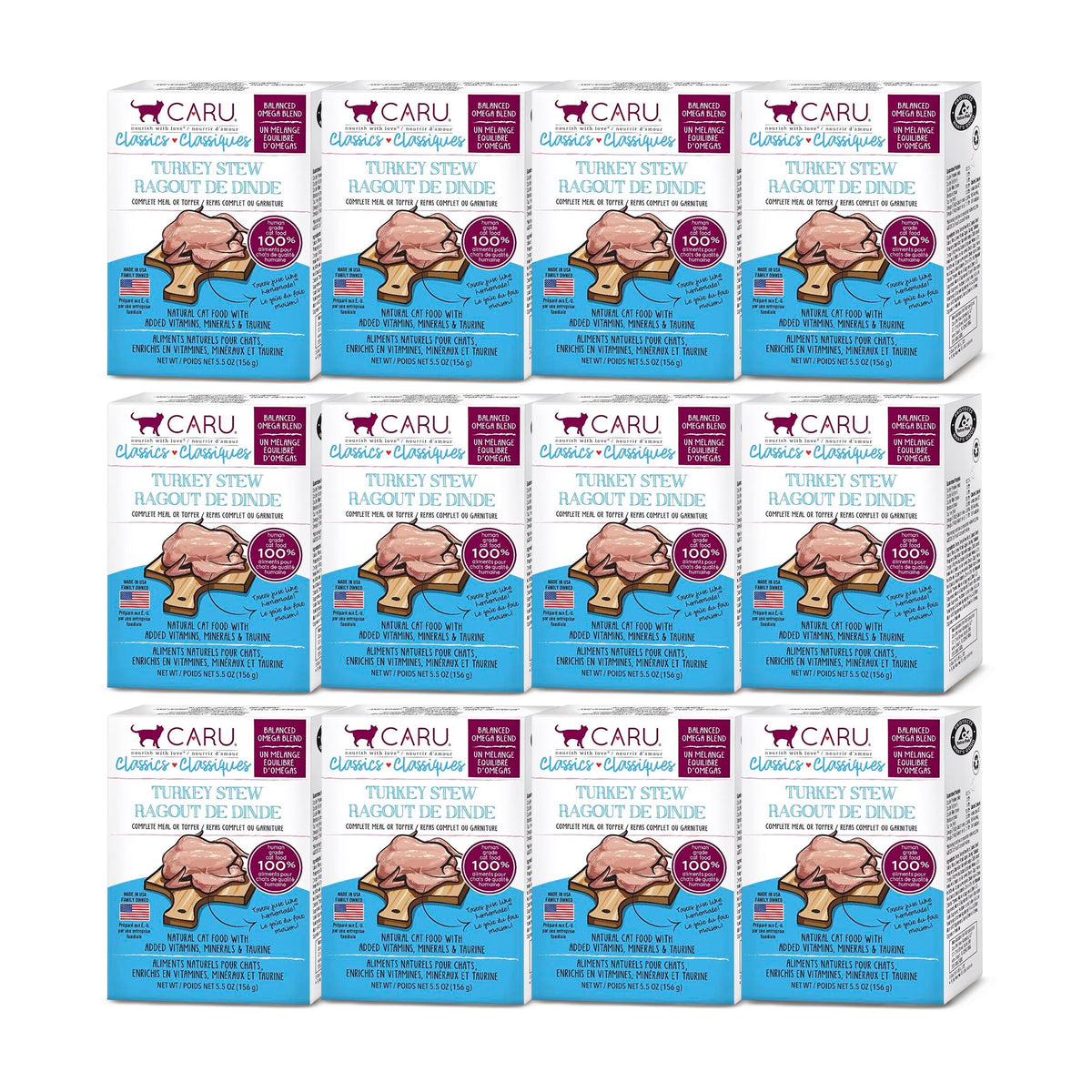 Turkey Recipe Cat Stew 5.5 oz Case of 12 F2730