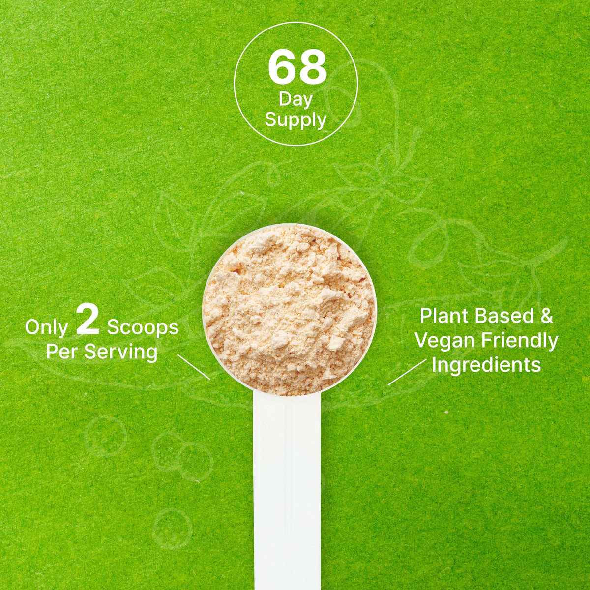Unflavored Pea Protein Powder 5lbs Isolate Vegan Soy Free J190091